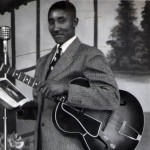 Fred Wills as a bluesman in Haywood County