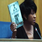 Cheryl promoting Die Free in Senegal West Africa