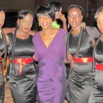 Cheryl with beautiful young Senegalese ladies