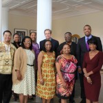 Cheryl after meeting with U.S. Ambassador to Senegal